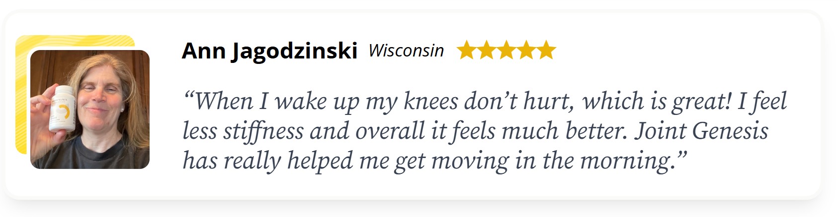 joint genesis review 