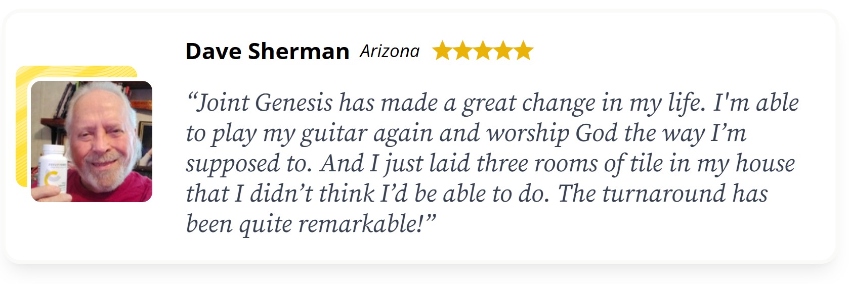 joint genesis review 8